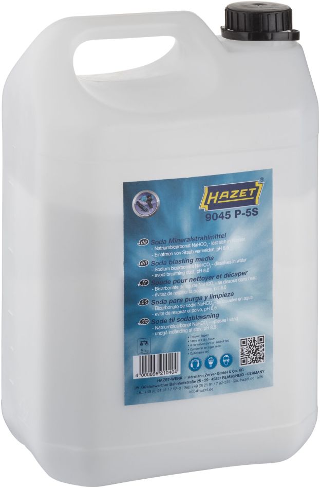 Hazet 9045P-5S Soda mineraal straalmiddel 