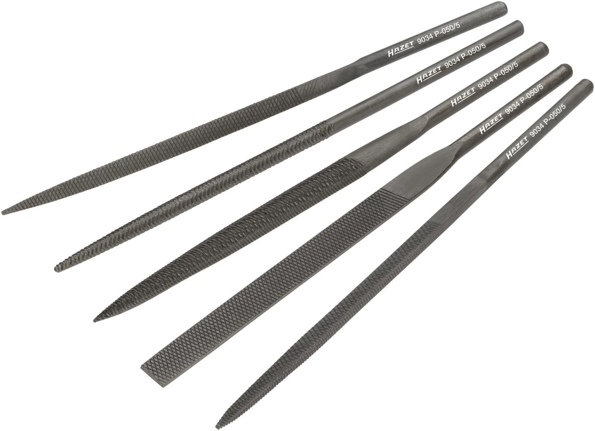 Hazet 9034P-050/5 Vijlenset 5-delig lengte 135 mm