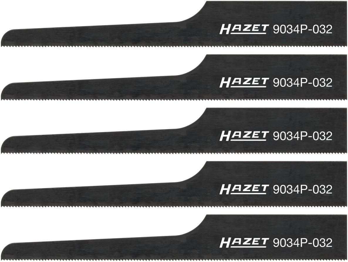 Hazet 9034P-032/5 Decoupeerzaagbladen 32 tanden 5x lengte 93 mm