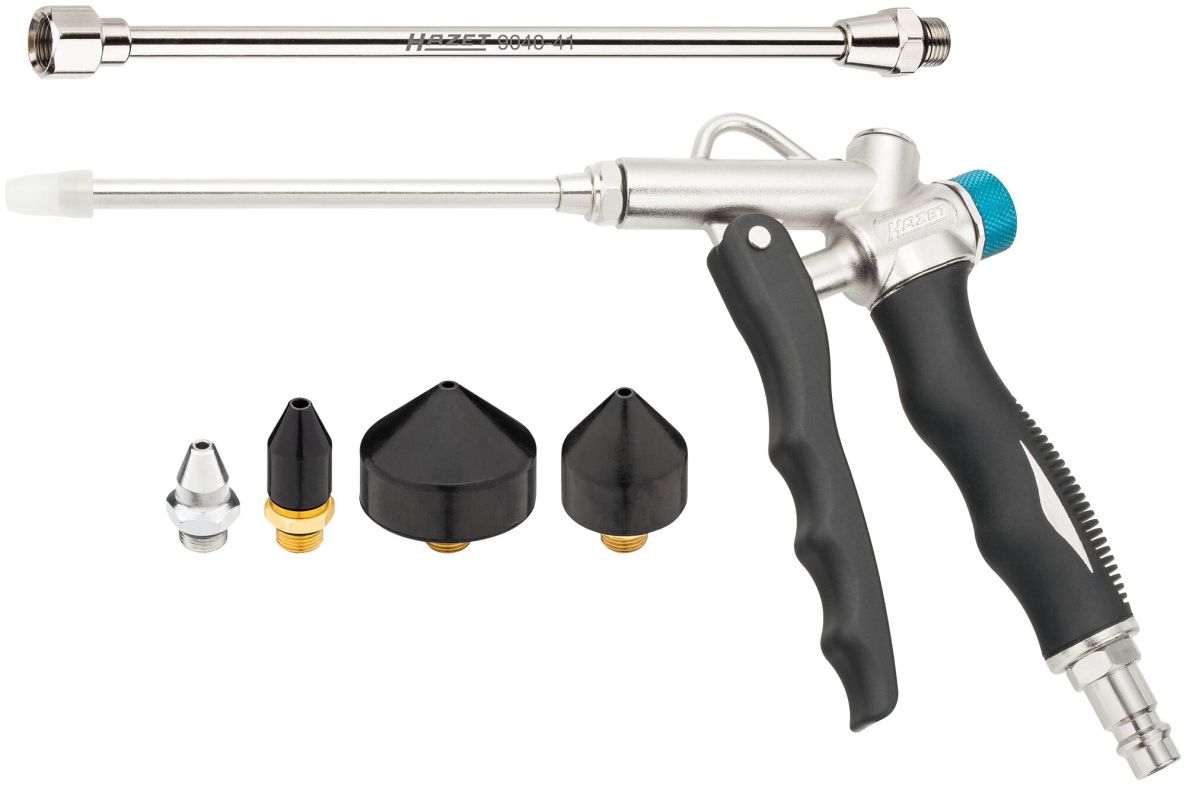 Hazet 9040-4/6 2-weg blaaspistool conusset 6-delig