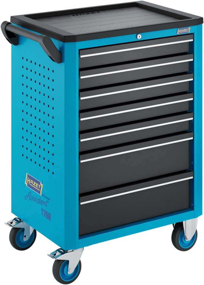 Hazet 176N-7 Gereedschapwagen Assistent leeg 7 lades (5x ondiep, 2x diep)