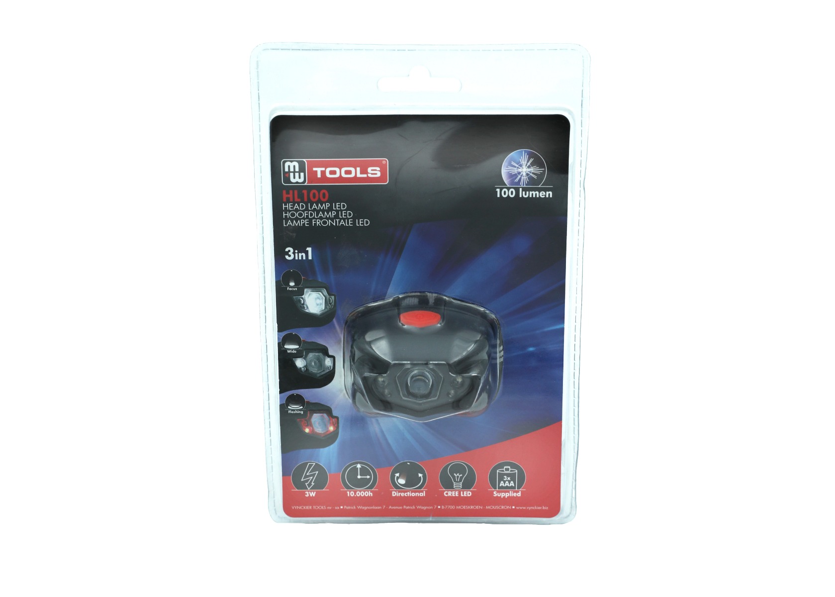 Metal Works 801106030 Hoofdlamp LED HL100