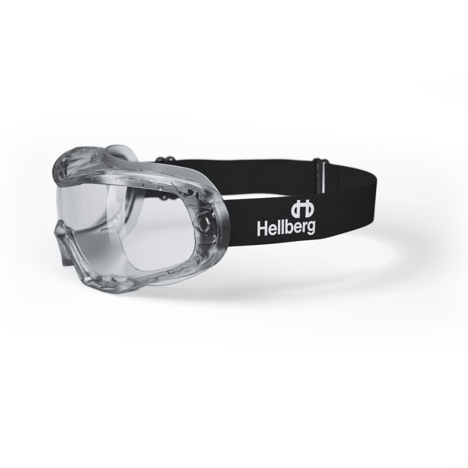 Hellberg 24034-001 Neon Veiligheidsbril AF+AS helder