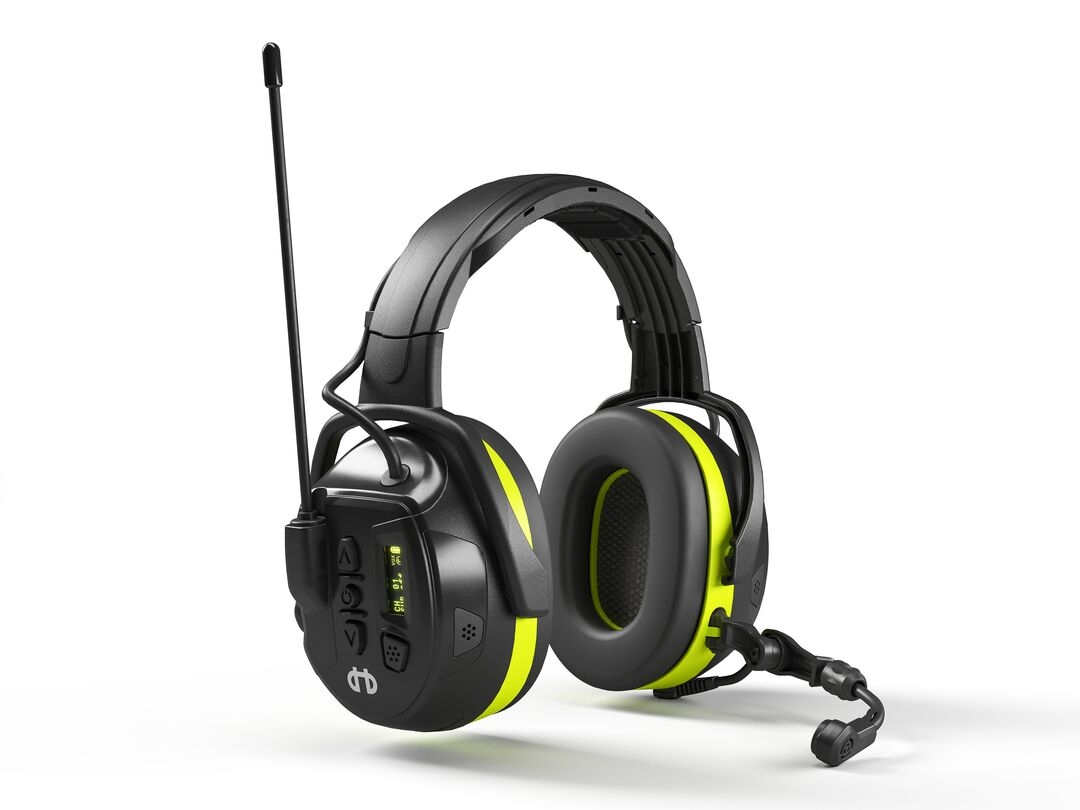 Hellberg 85001-001 Local PMR 446 Gehoorkap hoofdband SNR 30dB Twee-weg communicatie + LD