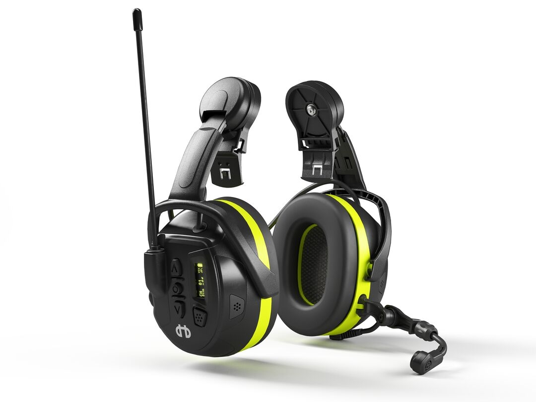 Hellberg 85101-001 Local PMR 446 Gehoorkap helm SNR 30dB Twee-weg communicatie + LD