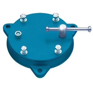 Heuer Brockhaus Accessoires 103140 Draaiplateau voor bankschroef - passend voor de 140 mm