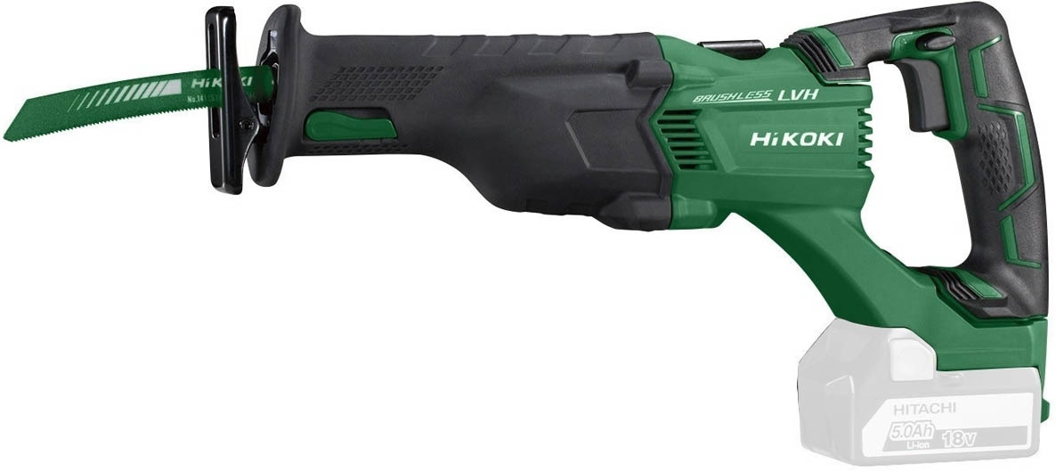HiKOKI CR18DBLW4Z Accu Reciprozaag 18V excl. accu's en oplader