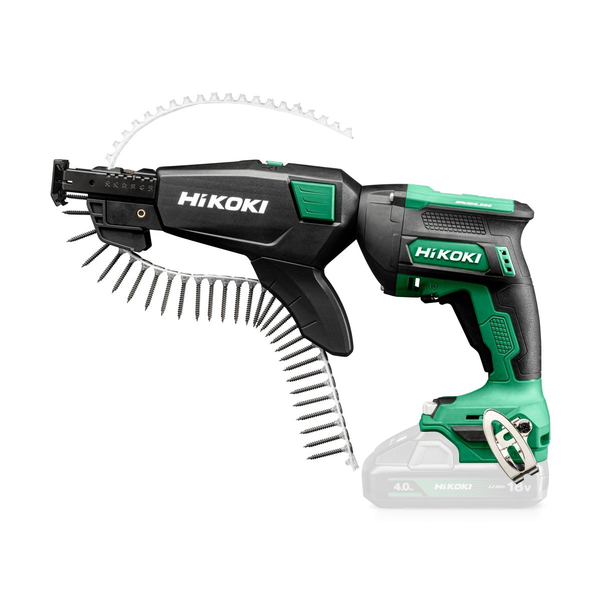 HiKOKI W18DAW3Z Accu bandschroefmachine 18V excl. accu's en lader in HSC III koffer