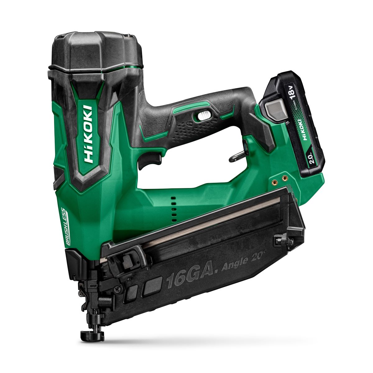 HiKOKI NT1865DAWYZ Accu Spijkerapparaat 32 - 65 mm 18V 2.0Ah Li-Ion