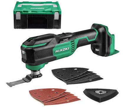 HiKOKI CV18DAW2Z Multitool 18V excl. accu"s en lader in Hikoki System Case II