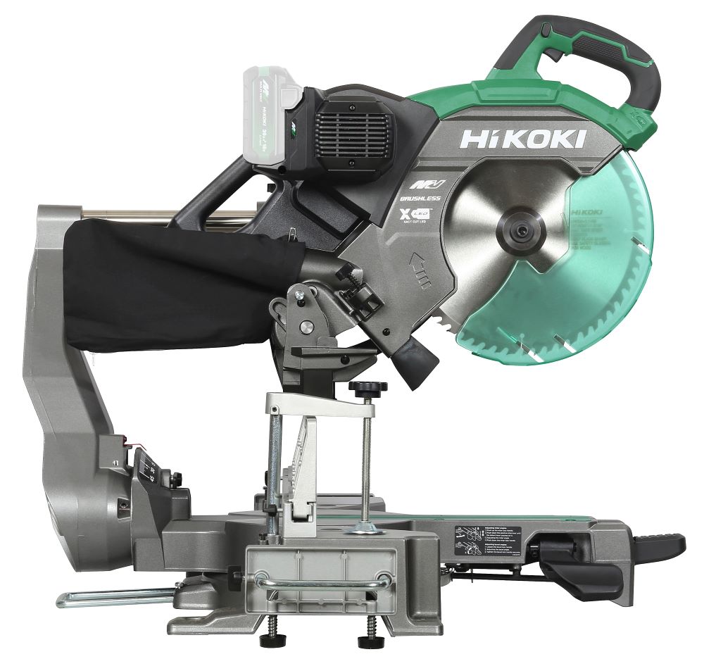 HiKOKI C3612DRAW4Z Accu Afkort-verstekzaag 305 mm Multivolt 36V excl. accu's en lader