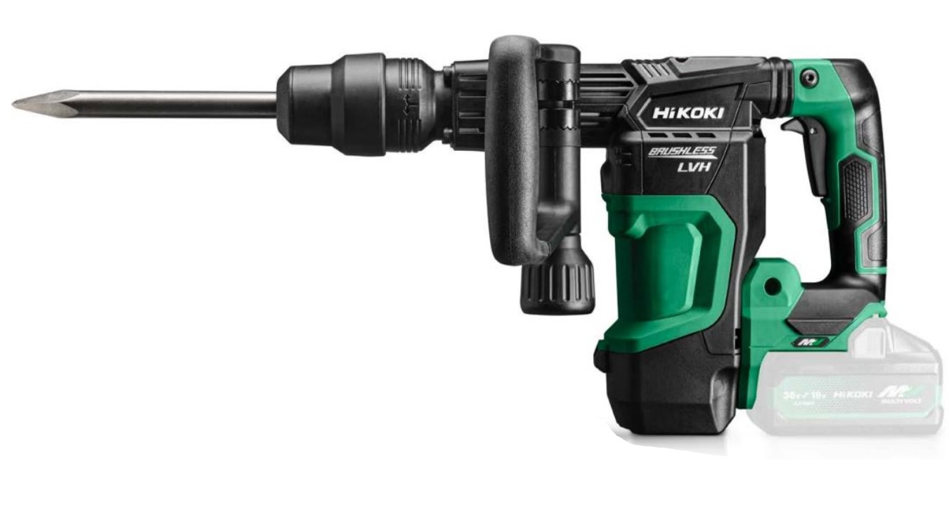 HiKOKI H3641DAW2Z Multivolt Accu Breekhamer 6,8J SDS-Max 36V excl. accu's en oplader