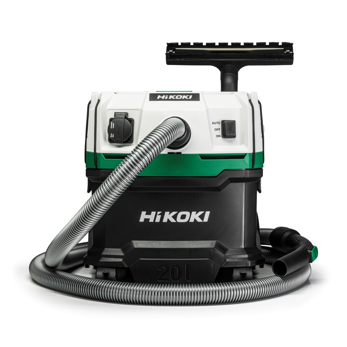 HiKOKI RP200YLWAZ Nat- en droogstofzuiger 1.200W L-Klasse