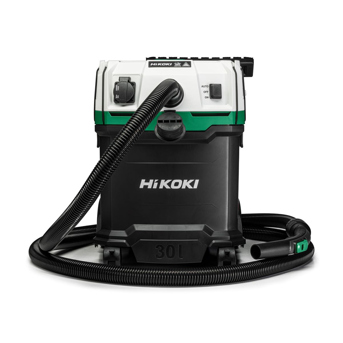 HiKOKI RP300YHWAZ Nat- en droogstofzuiger 1.200W H-Klasse