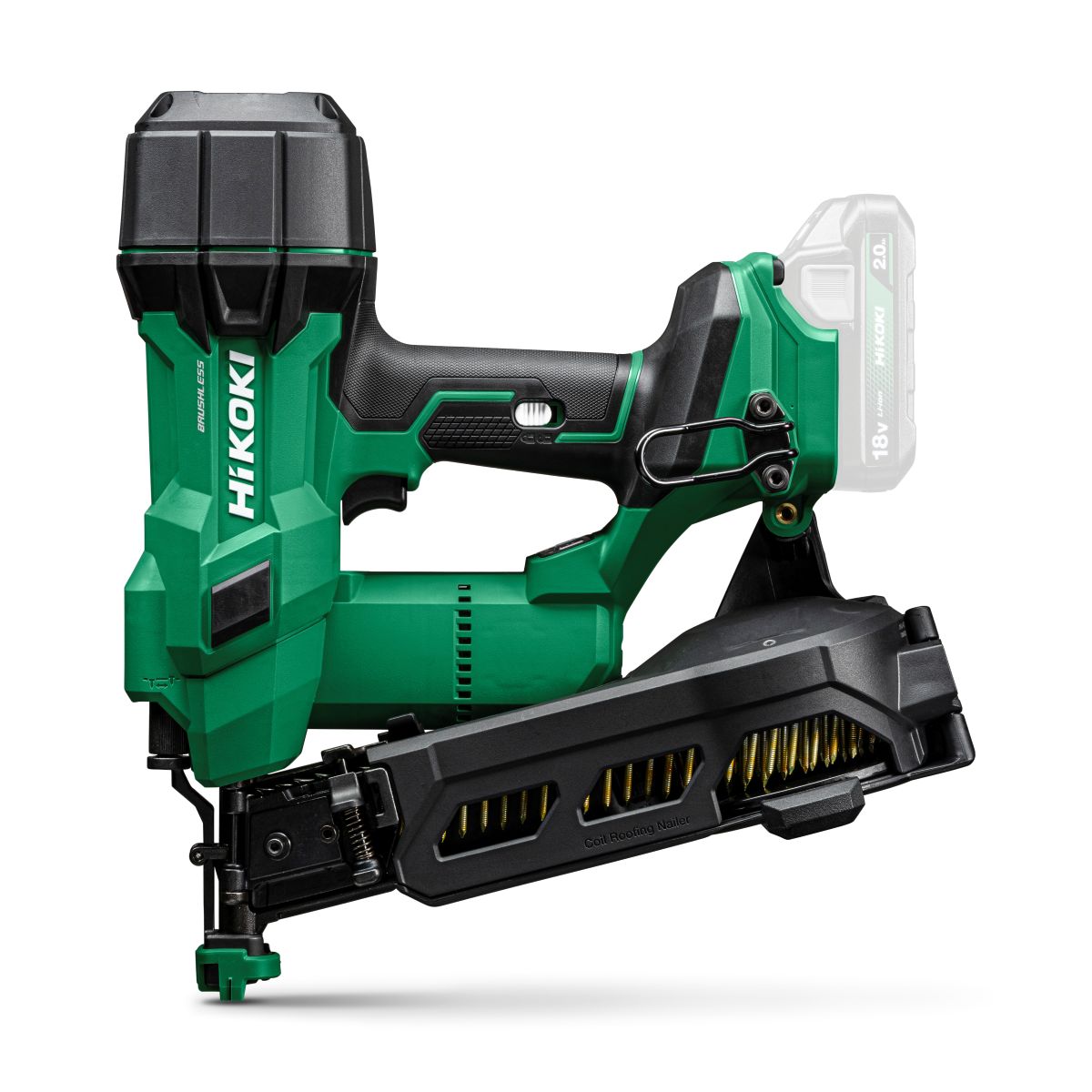 HiKOKI NV1845DAW6Z Accu Trommelspijkerapparaat 18V 22-45mm excl. Accu en lader in HSC IV koffer