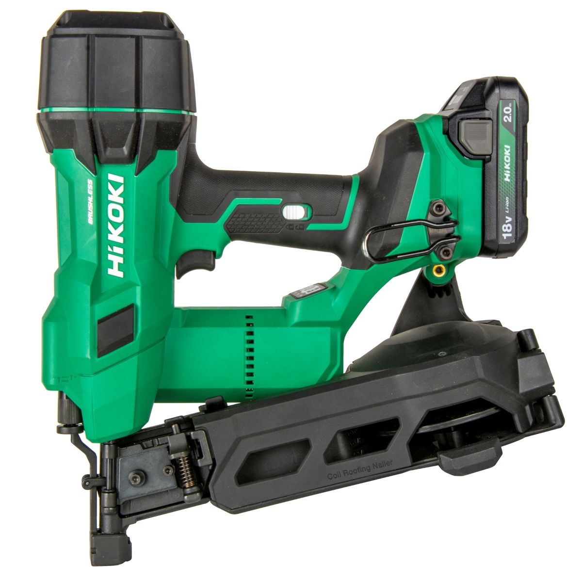 HiKOKI NV1845DAWXZ Accu Trommelspijkerapparaat 18V 22-45mm 2x2.0 Ah in HSC IV koffer