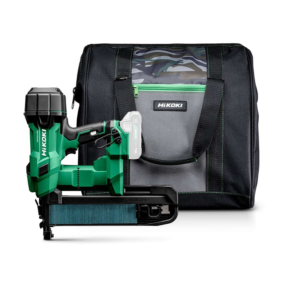 HiKOKI N1808DAW4Z Accu Constructietacker 18V 10,8mm 25-50mm excl. accu en lader in doos