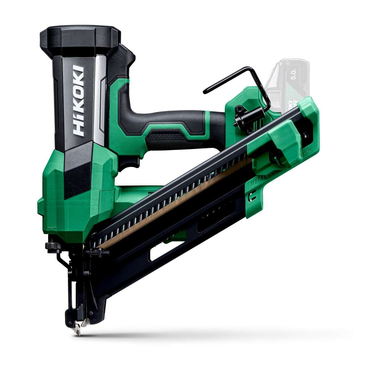 HiKOKI NR1865DKAW6Z Accu Hoekanker tacker koolborstelloos 65 mm 34&deg; 18V excl. accu en lader in doos
