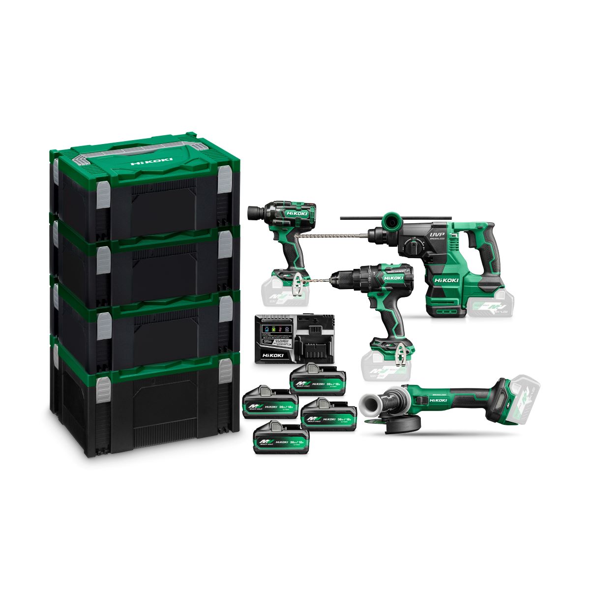 HiKOKI KC36H4A-MVB4 Voordeel Pack KC36H4A-MVB4 36V 4 x accu 4.0Ah