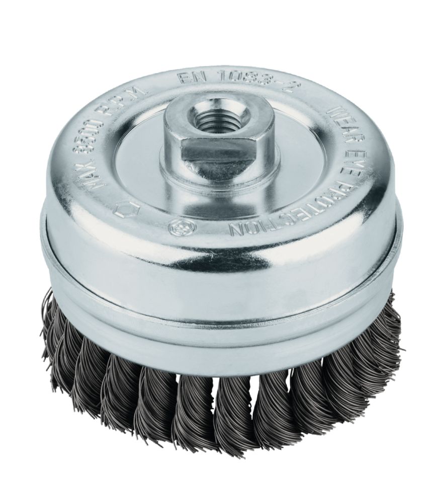 HiKOKI Accessoires 751308 Komborstel 100x0,5 mm/M14 staaldraad getordeerd