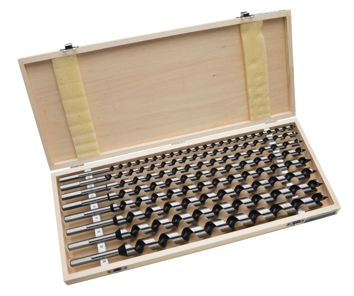 HiKOKI Accessoires 781996 Slangenboor voor hout cassette 8 st. (10/12/14/16/18/20/22/24 x 460 mm)