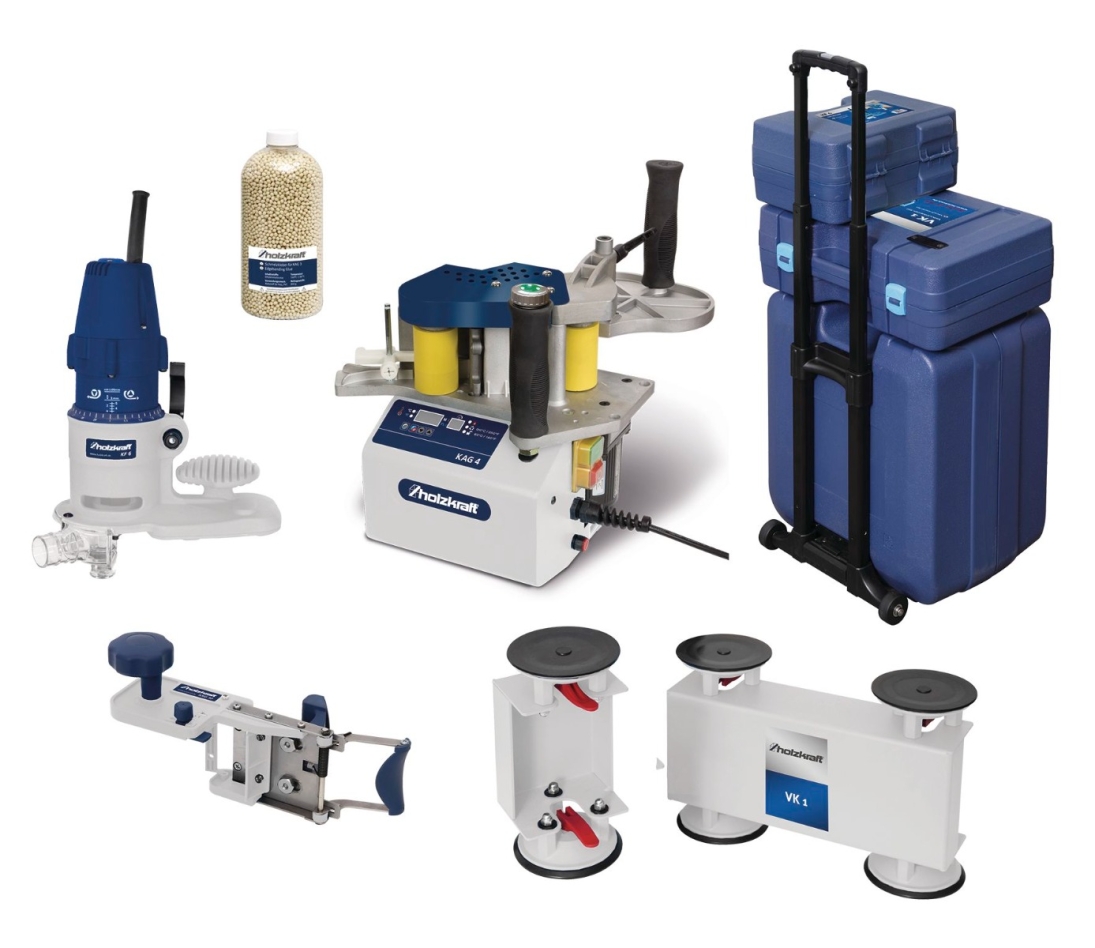 Holzkraft 715400041 KAG4Set Kantenverlijmer Set