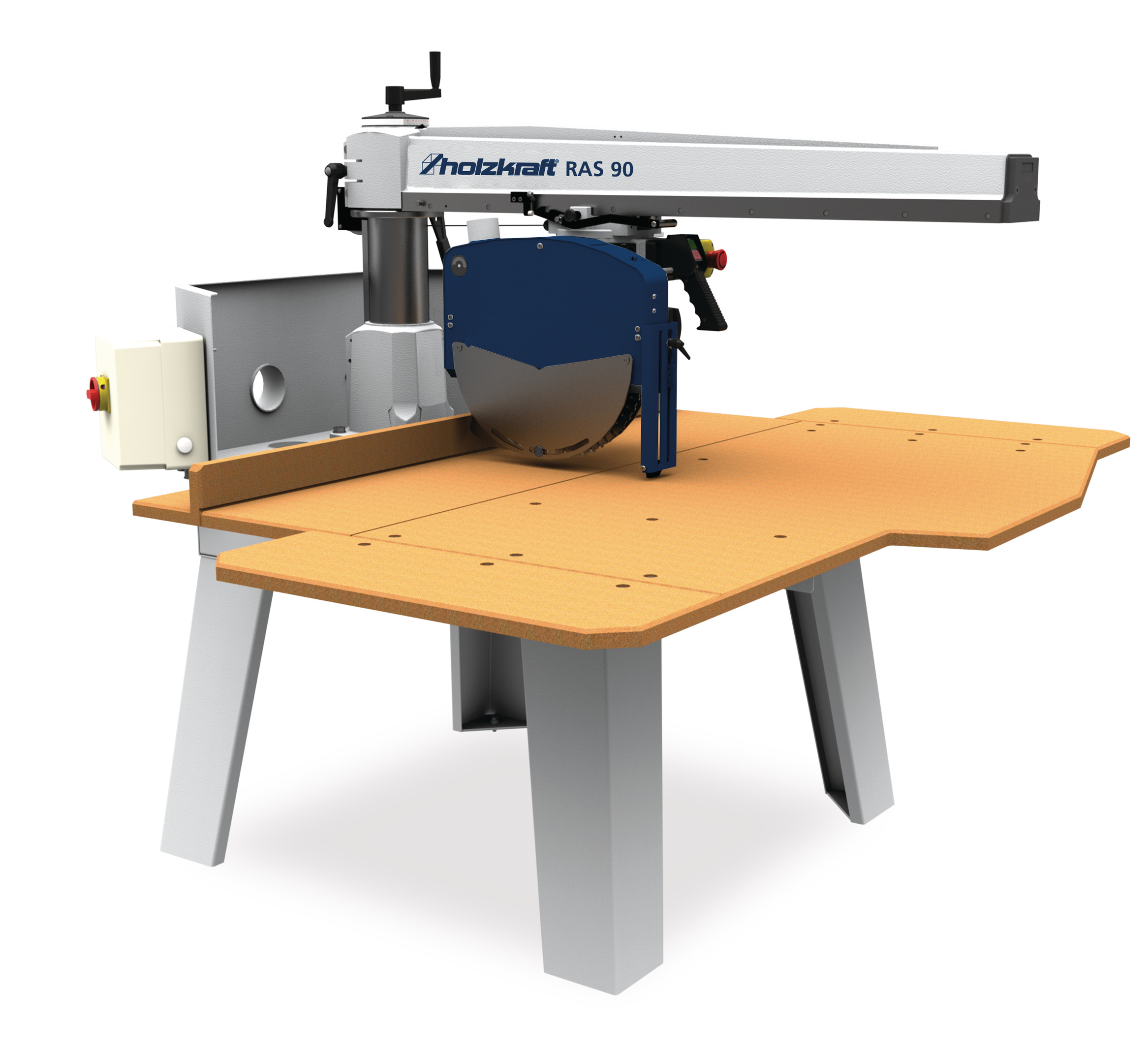Holzkraft 715650090 RAS90 Radiaalzaag 400 mm 3 kW 400V 