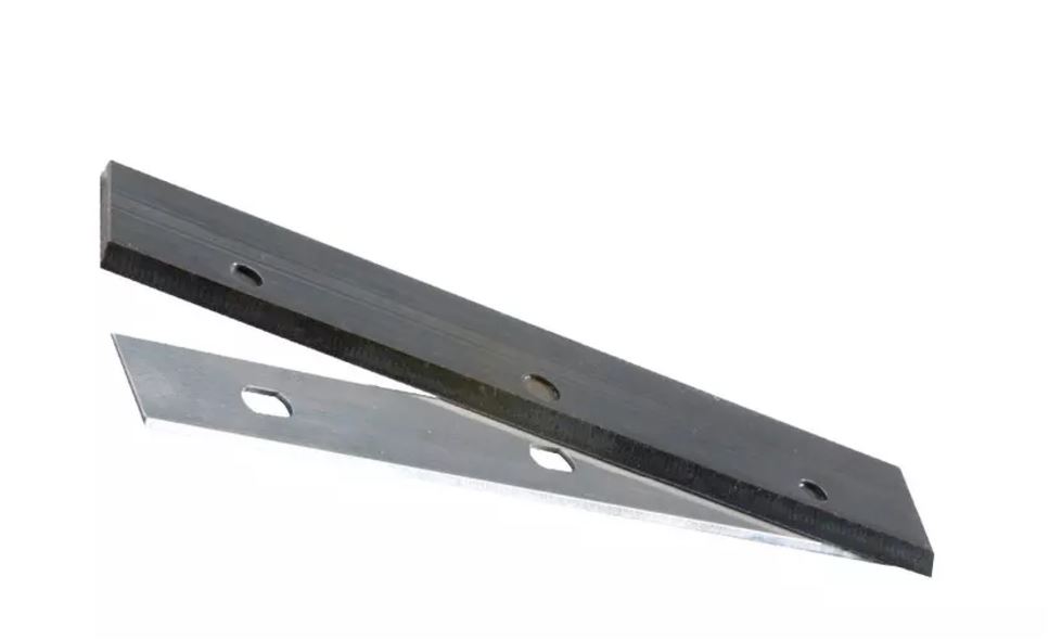 Holzstar 715914026 SMADH26C Set omkeerbare schaafmessen (3 stuks) voor vlakvandiktebank ADH26C