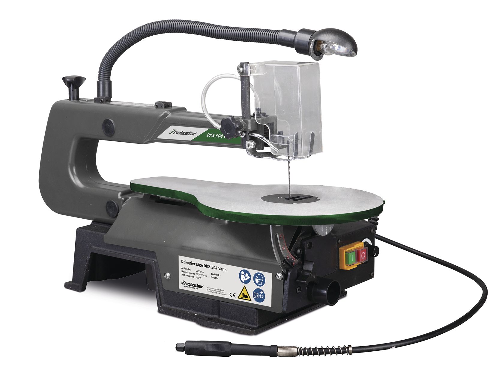 Holzstar 715902504 DKS504 VARIO Figuurzaag 0,09 kW 230V 