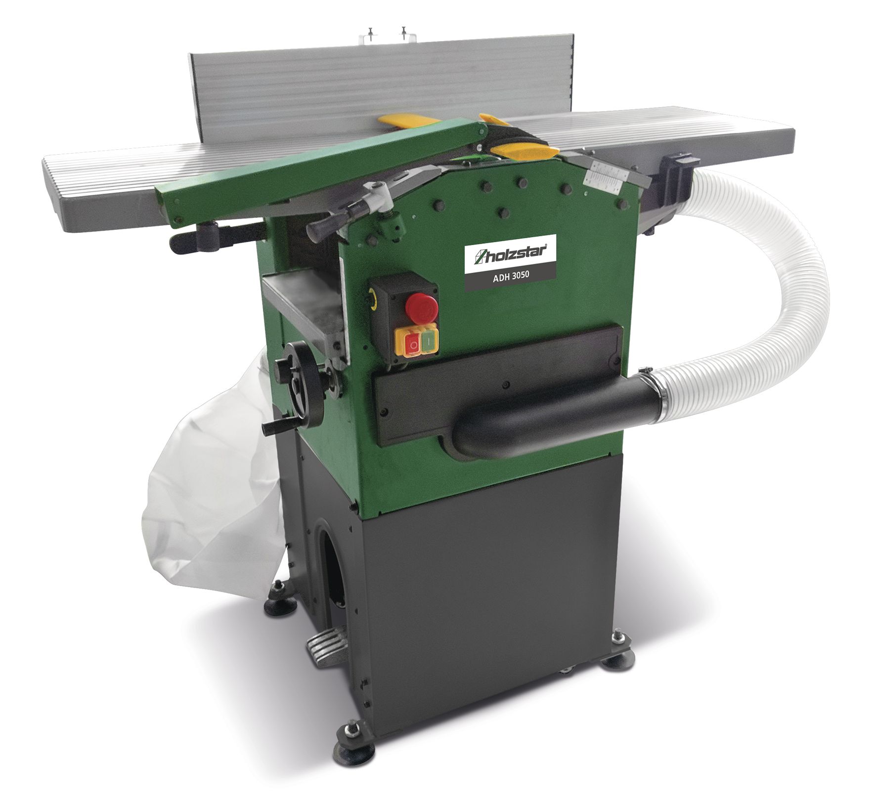 Holzstar 715904125 ADH2540 Vlakvandiktebank 254 mm met afzuiging 1,2kW 230V