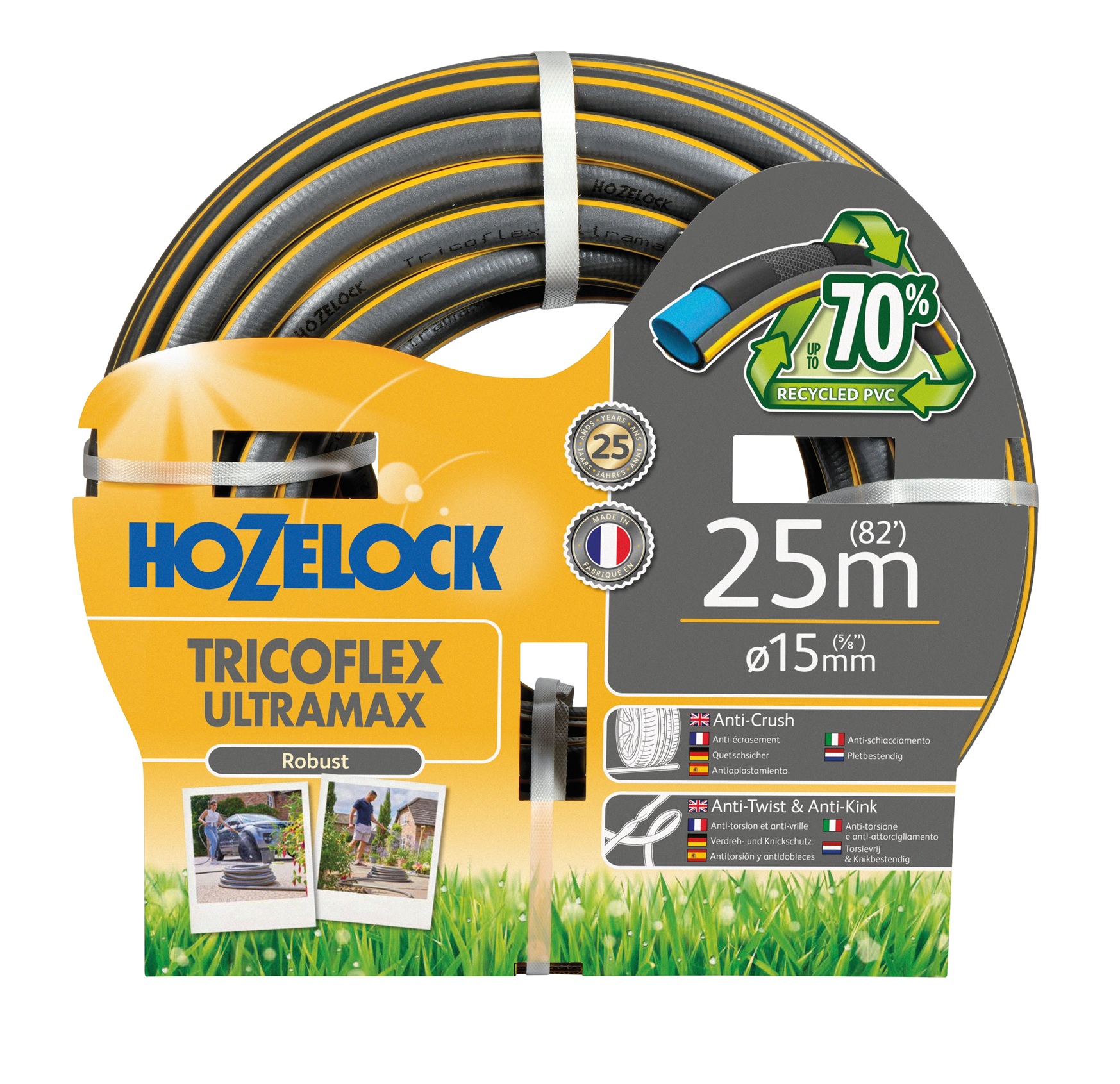 Hozelock 116251 Tricoflex Ultramax slang (Ø19 mm) 25 meter