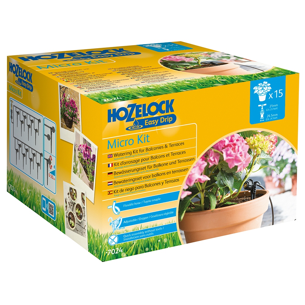 Hozelock 7024 0000 Easy Drip Micro druppelaar startset