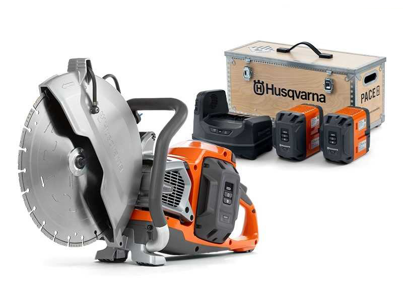 Husqvarna 970546710 K1 PACE Accu Doorslijper Kit: 2 x B750X & C900X 350mm 
