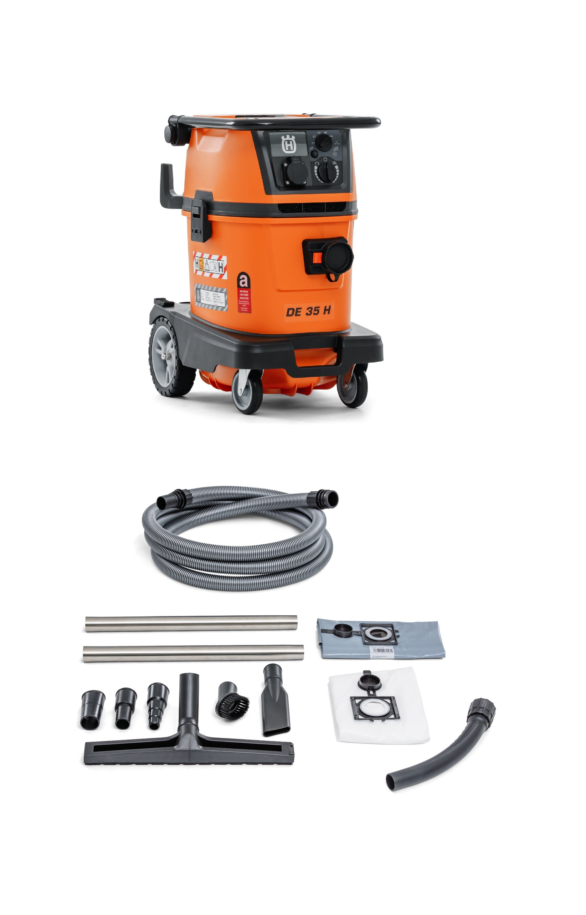 Husqvarna 970804601 DE 35H Nat- en Droogstofzuiger 230V
