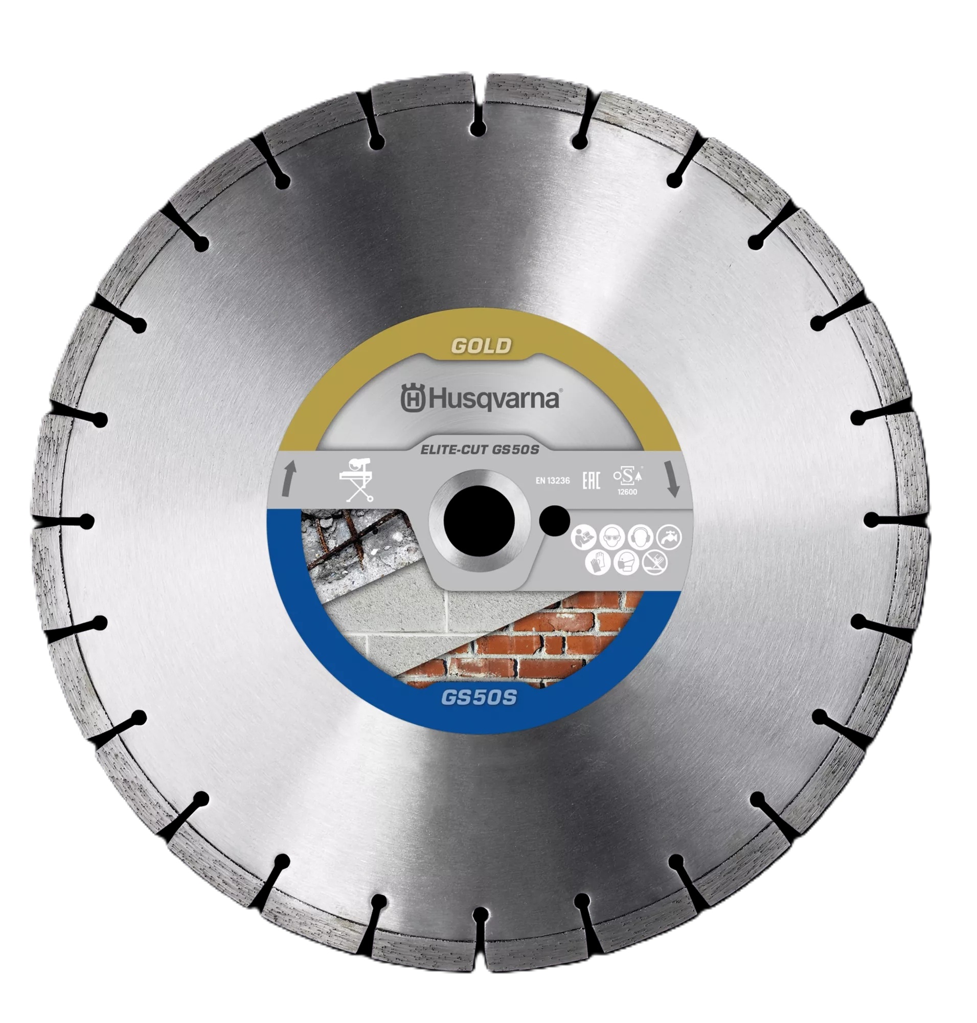 Husqvarna 579804170 ELITE-CUT GS50S Diamantzaagblad Universeel 600x25.4mm