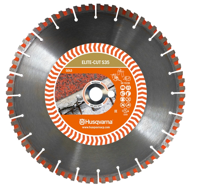 Husqvarna 579811510 Elite-Cut S35 Prefab 300 x 20,0/25,4 mm Nat en Droog