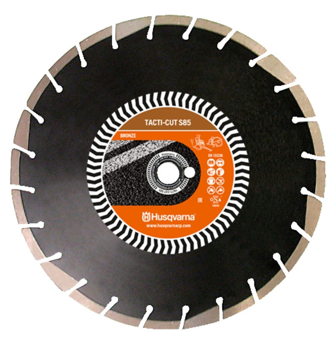 Husqvarna 579816630 Tacti-Cut S85 Asfalt 400 x 25,4 mm Nat en Droog