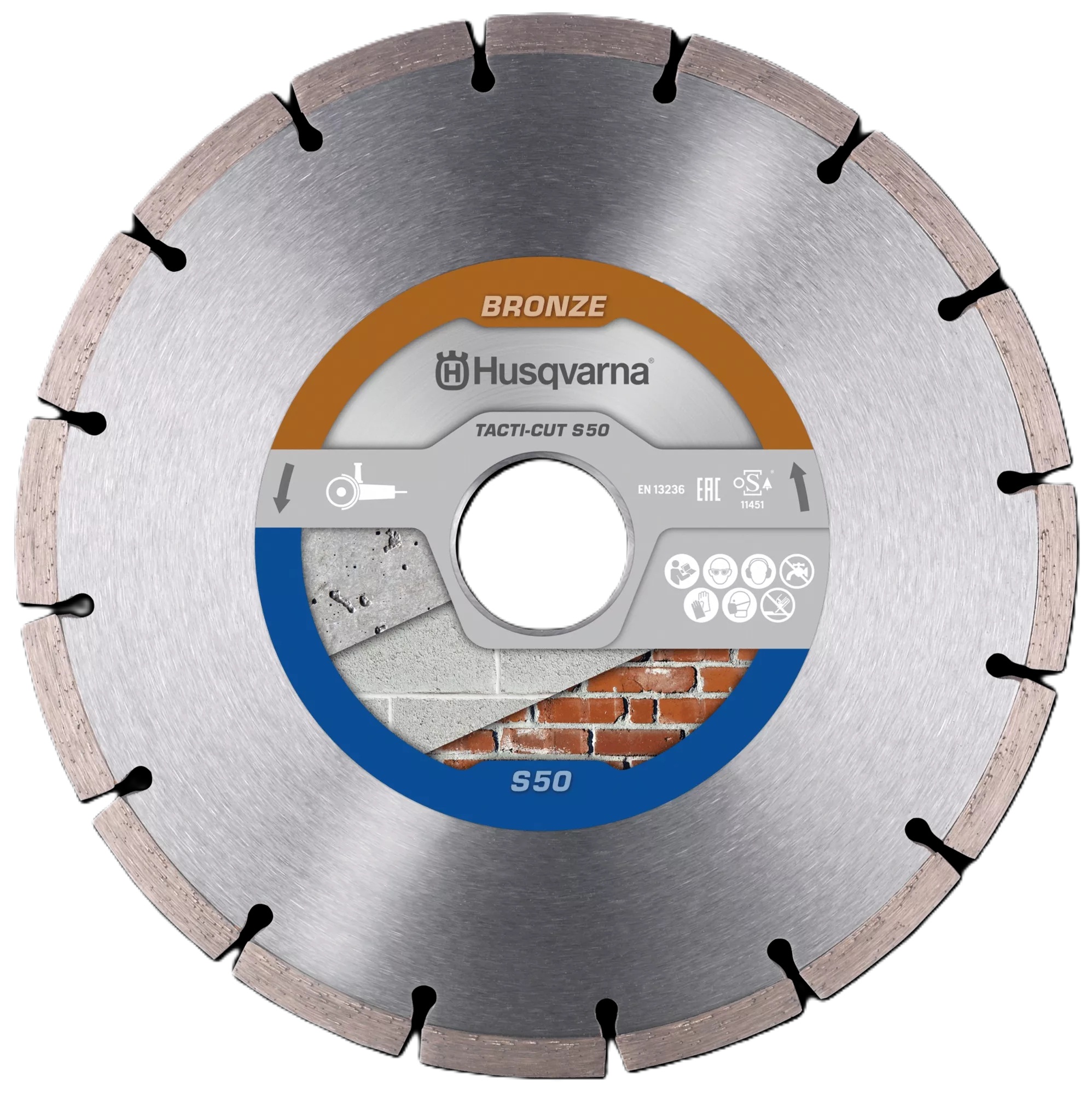 Husqvarna 579819260 Tacti-CUT S50 Diamantzaagblad droog Universeel 180 mm