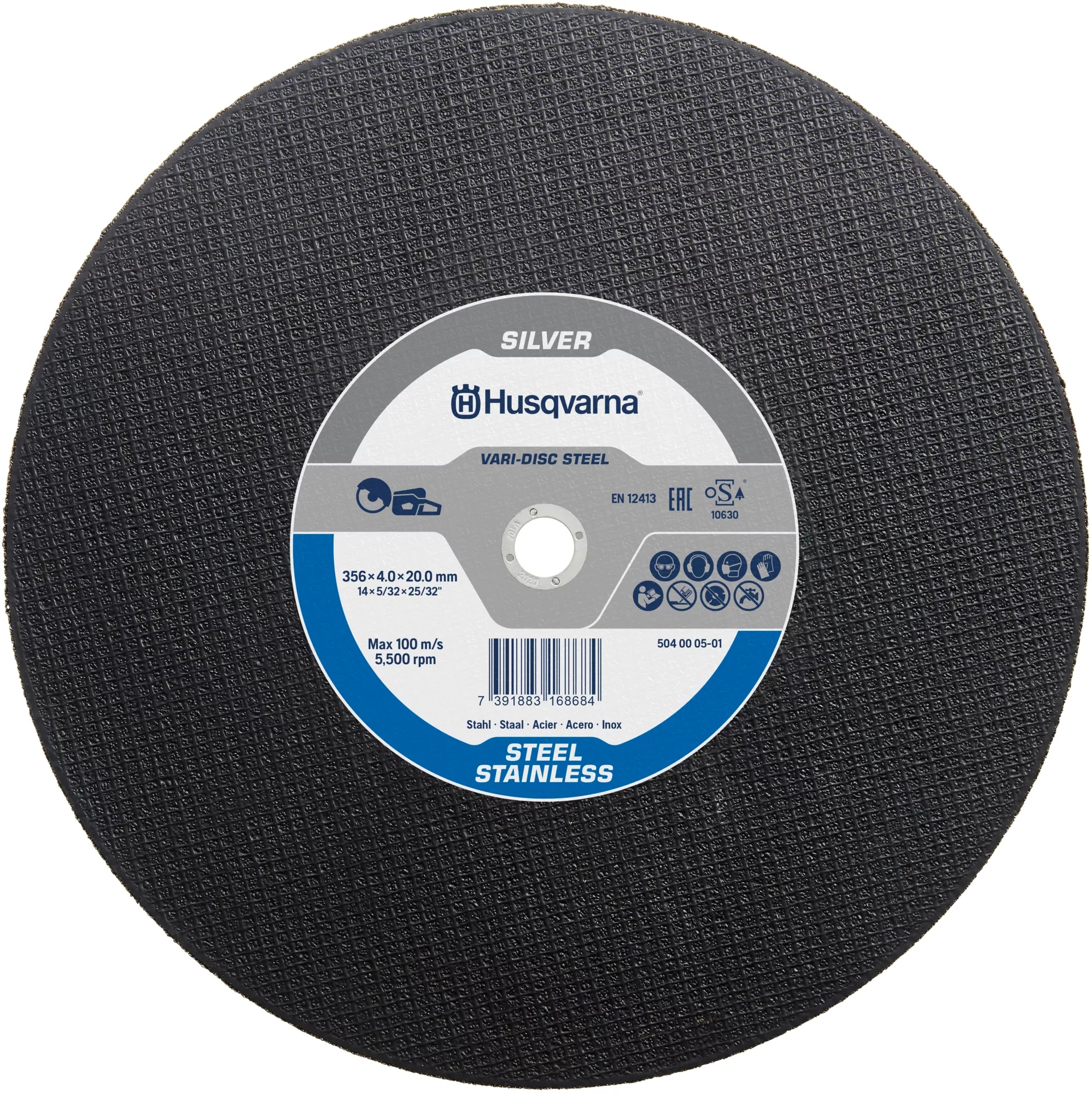 Husqvarna 504000401 Vari-Disc STEEL  Ø  300  20.0