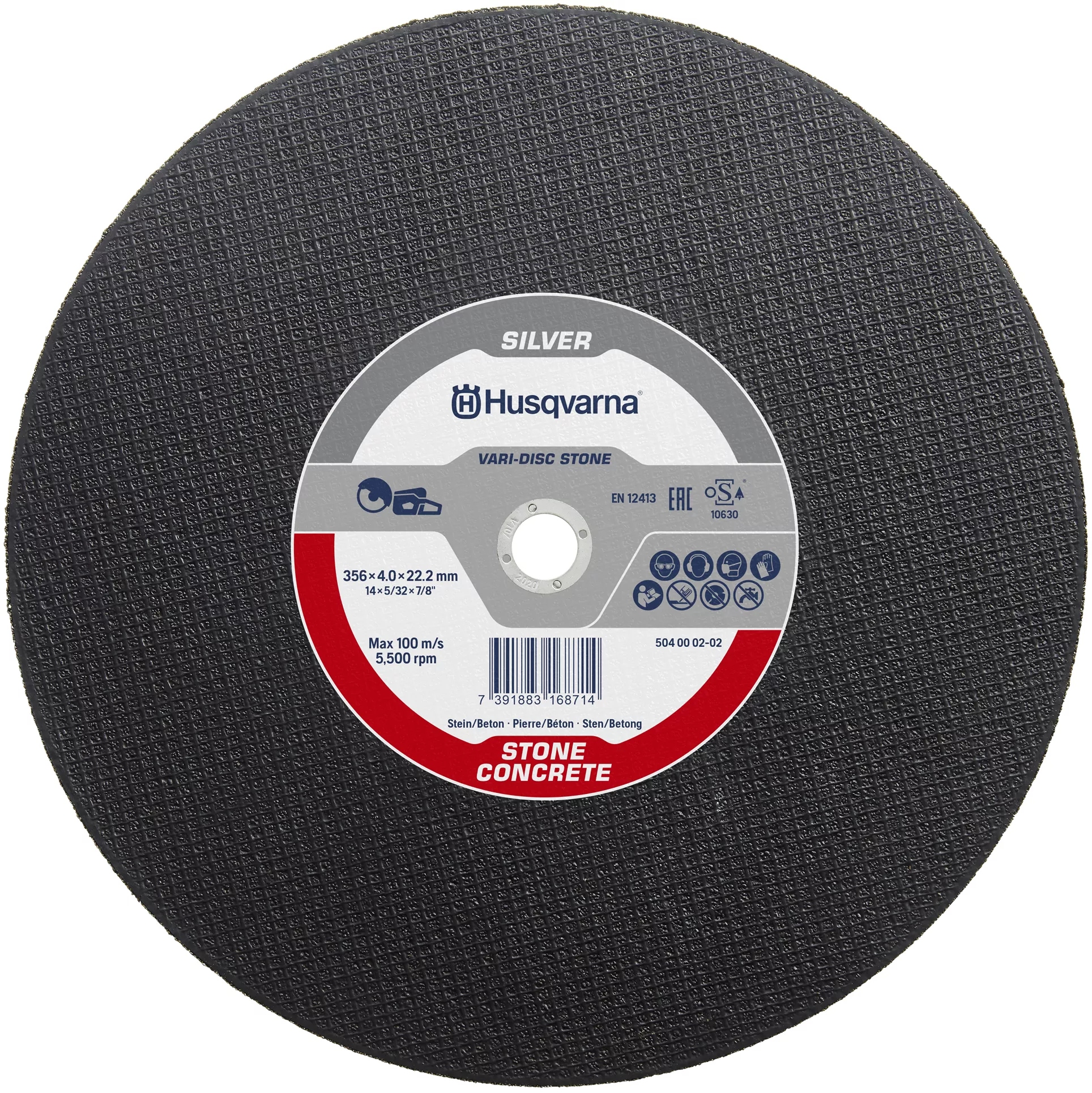 Husqvarna 504000202 Vari-Disc STONE BAT Ø  350  22.2