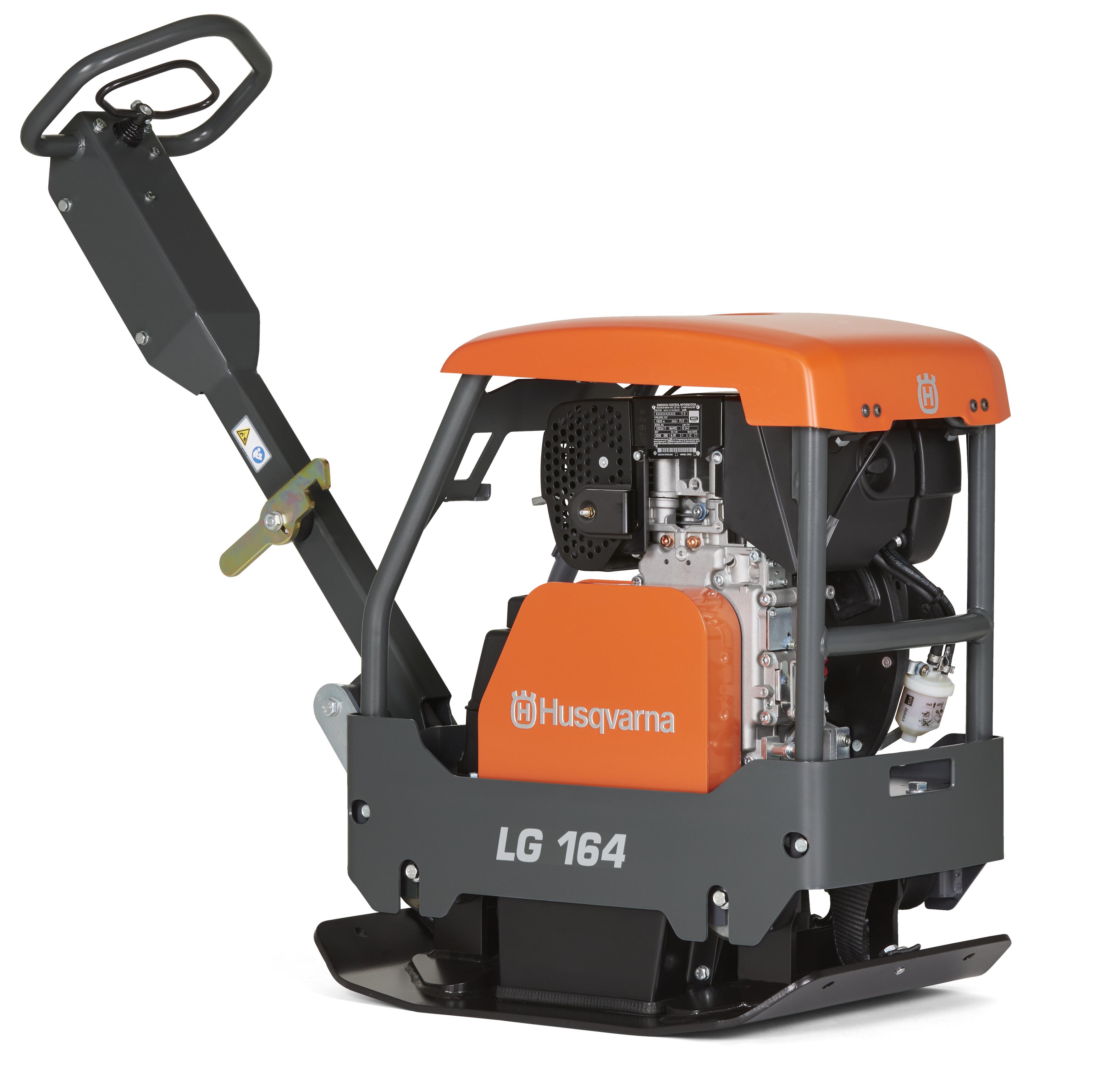 Husqvarna 967855601 LG164 Omkeerbare Trilplaat Honda Benzine 28 kN 450 mm