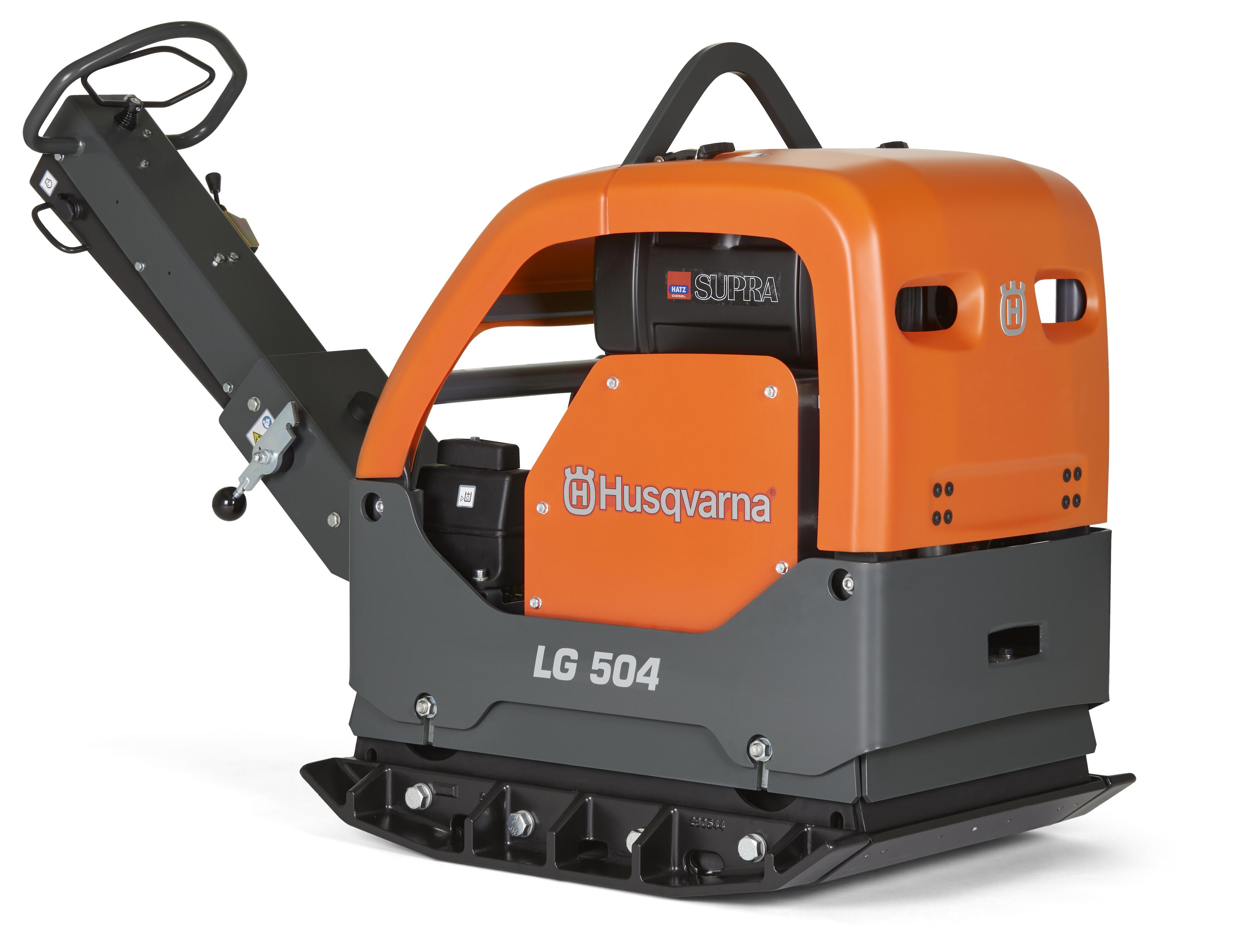 Husqvarna 967855512 LG504 Omkeerbare Trilplaat Hatz Diesel 65 kN 850 mm