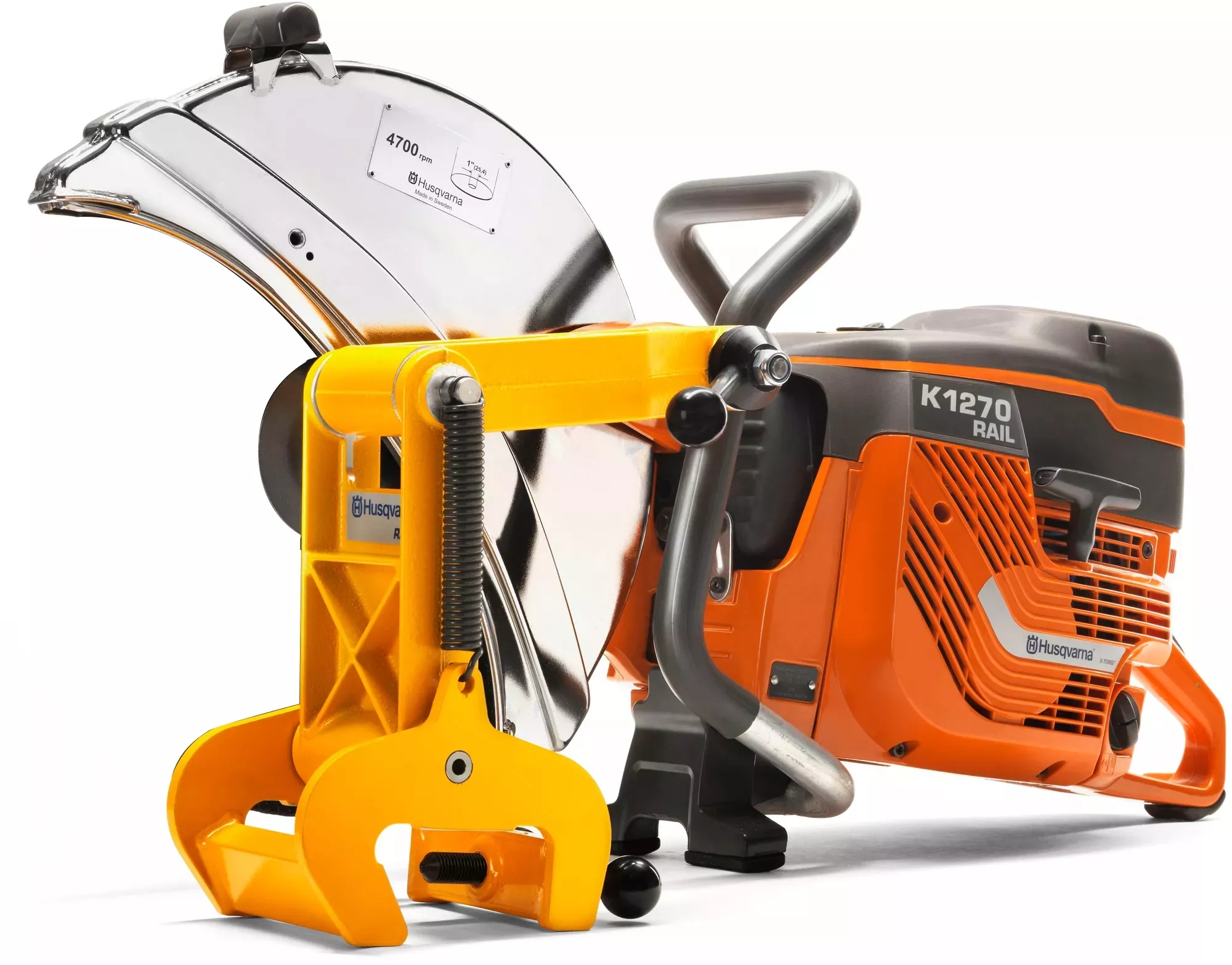 Husqvarna 967982301 K1270 Rail Motordoorslijper 400 mm + RA10 Klem