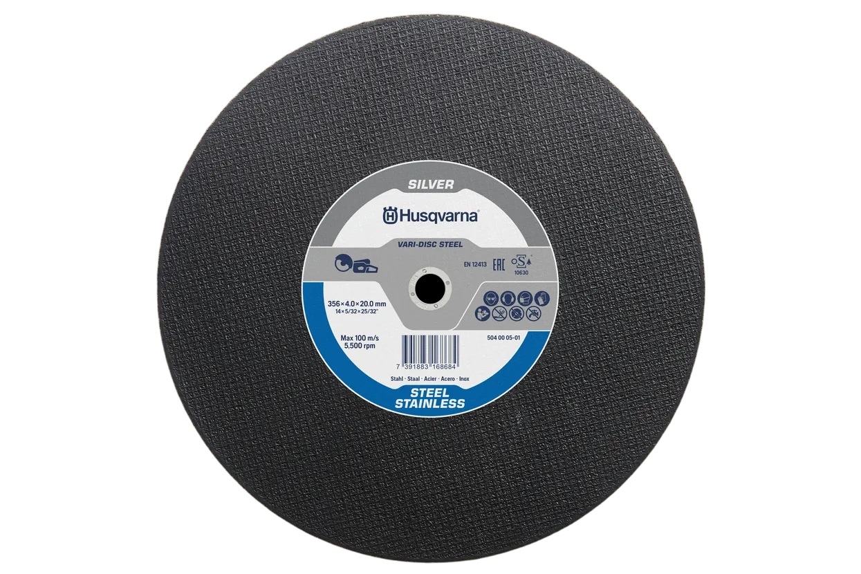 Husqvarna 504000403 VARI-DISC STEEL Doorslijpschijf 300x25.4 mm