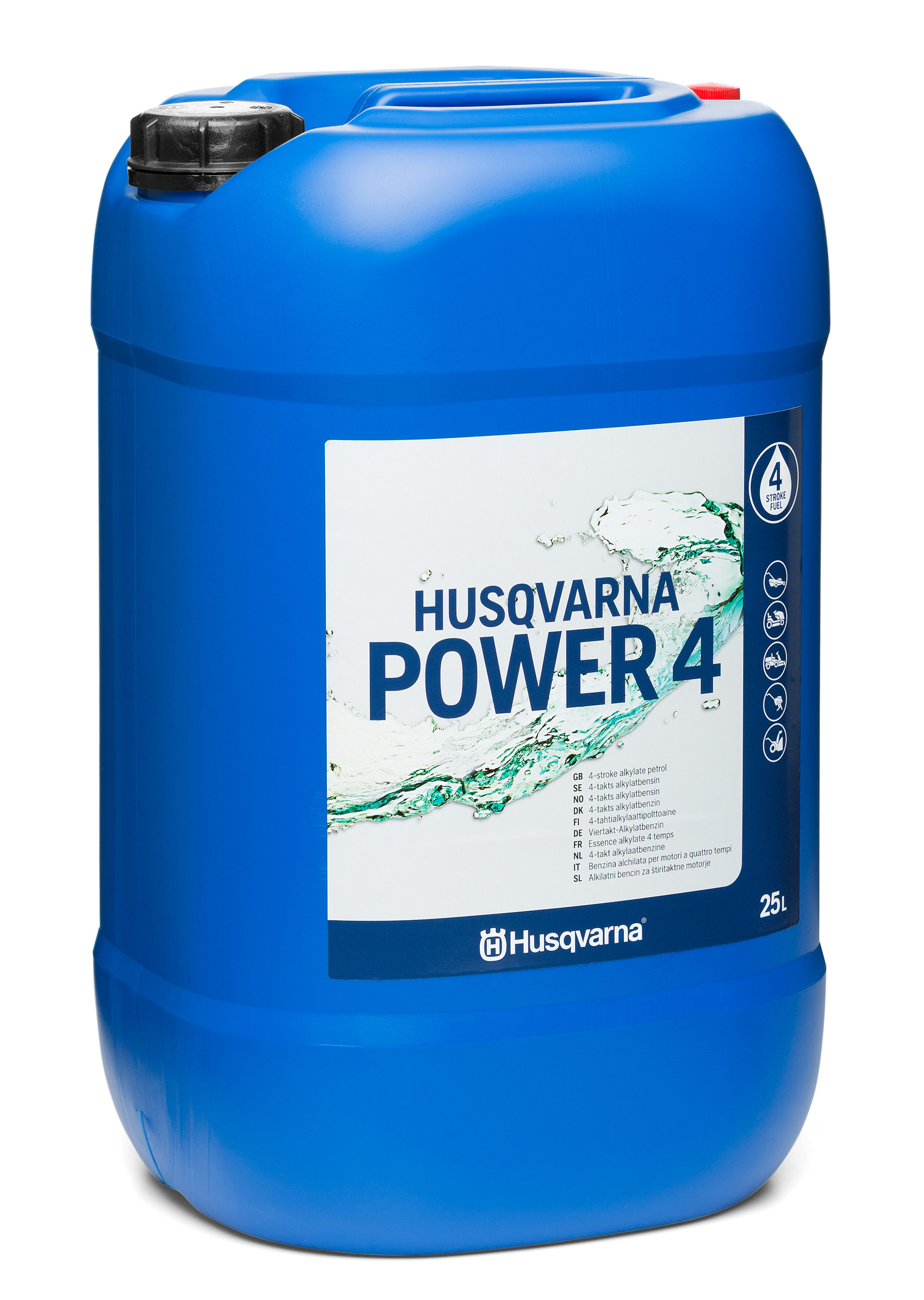 Husqvarna 583955902 FUEL 4T Power 4 4-takt Brandstof alkylaatbenzine 25 jerrycan