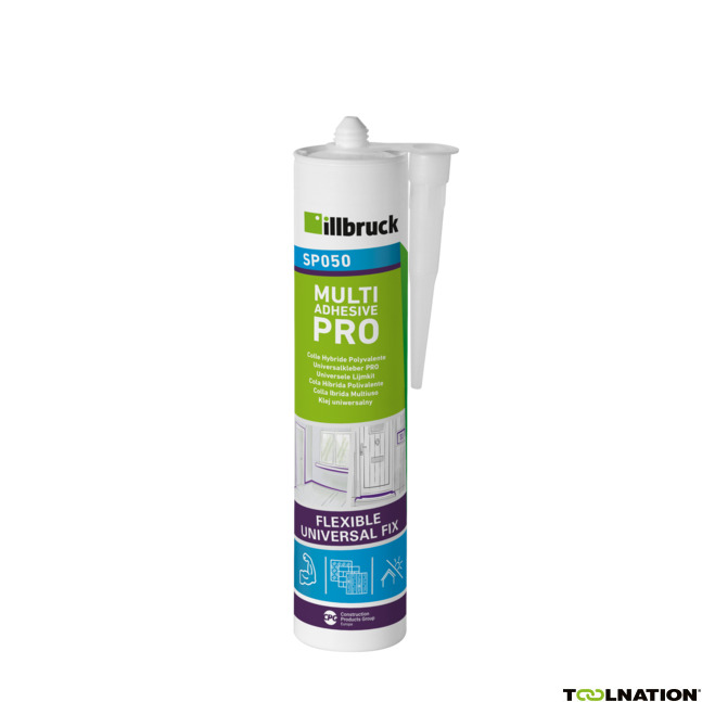 illbruck SP050378254 SP050 Universele Lijmkit koker 310ml, Grijs