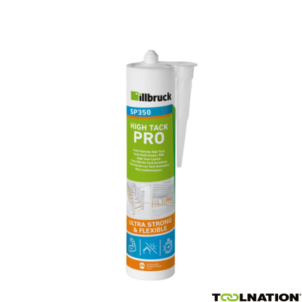 illbruck SP350396591 SP350 High Tack Lijmkit koker 310ml, zwart