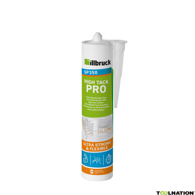 illbruck SP350396592 SP350 High Tack Lijmkit 310ml, wit