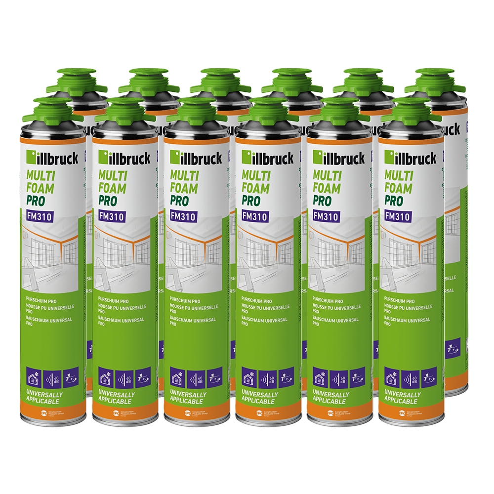 illbruck FM310328985 FM310 Purschuim 12 x 750ml