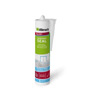 illbruck FA201342491 FA201 Siliconen Sanitairkit koker 310ml, middelbruin